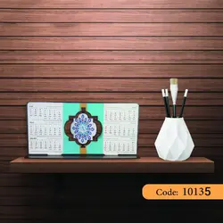 تقویم رومیزی چوب روتاری مدل آرامیس کد 10135