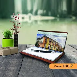 تقویم رومیزی چوب هفتگی مدل شوکا کد 10137