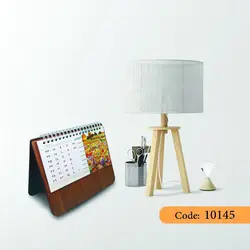 تقویم رومیزی چوب مدل عقیق کد 10145