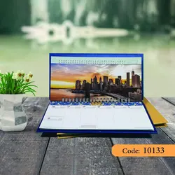 تقویم رومیزی هفتگی مدل زمرد کد10133