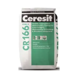 ملات آب بند دو جزئی پایه سیمان Ceresit CR166