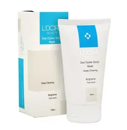 ماسک اسکراب عصاره صدف دریایی لدورا ۱۵۰ میلی لیتر