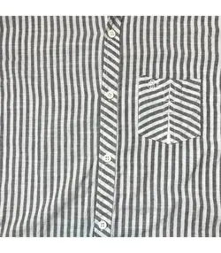 پیراهن مردانه نخی مدل راه راه ریز کد ۳۰۲