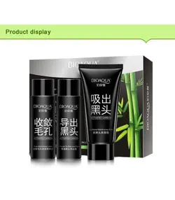 پک از بین برنده ی جوش صورت زغال بامبو بیوآکواBIOAQUA