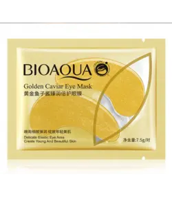 ماسک ورقه ای زیر چشم کلاژن دار خاویار طلایی بیوآکوا،خریدو قیمت