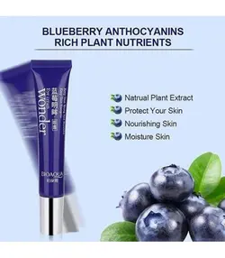 کرم دور چشم زغال اخته بیوآکوا - Natural Blueberry Wonder Eye Cream