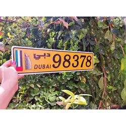 پلاک اسپرت طرح دبی | زینو اسپرت