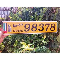 پلاک اسپرت طرح دبی | زینو اسپرت