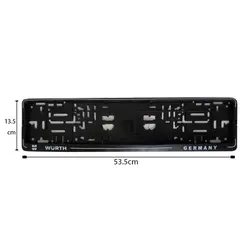 قاب پلاک خودرو طرح WURTH کد 0034 | زینو اسپرت