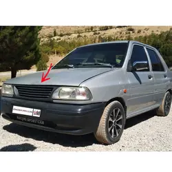 جلو پنجره طرح 4 خط مناسب پراید صبا کد 0314 | زینو اسپرت