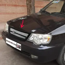 جلو پنجره طرح آرم بغل توری مناسب پراید 132 کد 0029 | زینو اسپرت