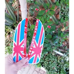 ابرویی آینه بغل طرح پرچم انگلیس کد 0014 مجموعه 2 عددی | زینو اسپرت