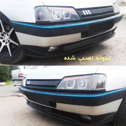 جلو پنجره طرح تک خط پهن مناسب پژو 405 کد 0044 | زینو اسپرت