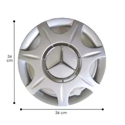 قالپاق طرح بنز اسپرت انواع پراید سایز 13 کد 0712 | زینو اسپرت