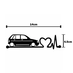 برچسب طرح ضربان قلب ماشین کد 1408 | زینو اسپرت