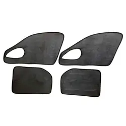 پرده قالبی شیشه بغل پژو 206 مجموعه 4 عددی کد 0052 | زینو اسپرت