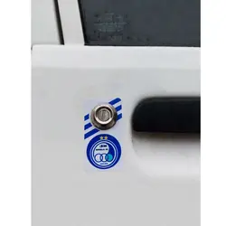 برچسب دور قفل خودرو طرح استقلال کد 0022 | زینو اسپرت