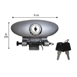 قفل درب داشبورد پژو 206 و 207 SD  کد 0123: | زینو اسپرت