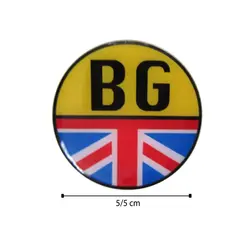 برچسب گرد خودرو طرح پرچم انگلیس