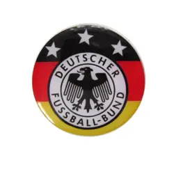 برچسب گرد خودرو طرح پرچم آلمان