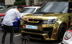 پلاک اسپرت طرح دبی SRA