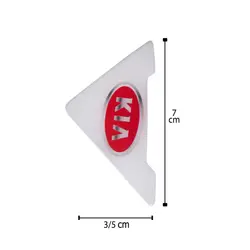 برچسب ضربه گیر درب خودرو طرح کیا KIA کد 6030 | زینو اسپرت