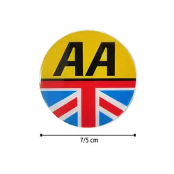 برچسب گرد خودرو طرح پرچم انگلیس کد 6060 | زینو اسپرت