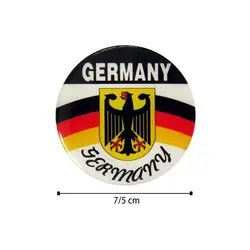 برچسب گرد خودرو طرح عقاب GERMANY کد 6042 | زینو اسپرت