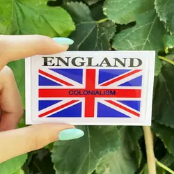 برچسب خودرو طرح پرچم انگلیس کد 8056 | زینو اسپرت