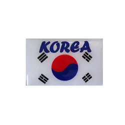 برچسب خودرو طرح پرچم کره کد 8055 | زینو اسپرت