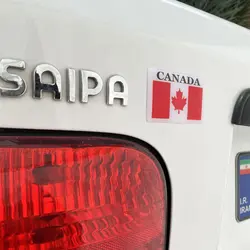 برچسب خودرو طرح پرچم کانادا کد 8060 | زینو اسپرت