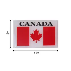 برچسب خودرو طرح پرچم کانادا کد 8060 | زینو اسپرت