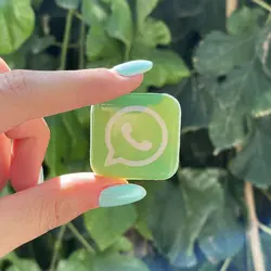 برچسب خودرو طرح واتس اپ کد 8085 | زینو اسپرت