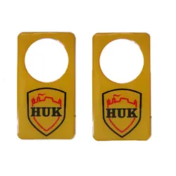 برچسب دور قفل خودرو طرح HUK