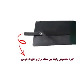 سنگ پران لبه کاپوت مناسب پراید صبا و پراید 131 کد 0018 مجموعه 12 عددی | زینو اسپرت