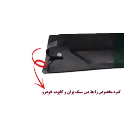 سنگ پران لبه کاپوت مناسب پراید صبا و پراید 131 کد 0018 مجموعه 12 عددی | زینو اسپرت