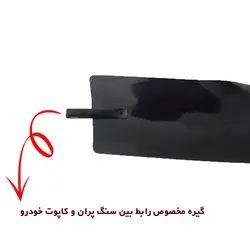 سنگ پران لبه کاپوت مناسب پیکان و پیکان وانت کد 0019 مجموعه 12 عددی | زینو اسپرت