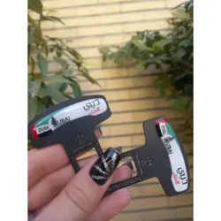 قطع کننده بوق هشدار دهنده کمربند طرح پرچم دبی کد 0064