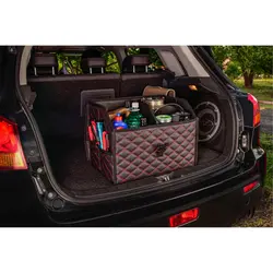 کیف نظم دهنده صندوق عقب خودرو صحرا کوچک گلدوزی برند بابل کارپت | زینو اسپرت