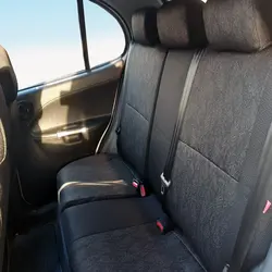 روکش صندلی کوییک و تیبا 2 طرح رعد برند هایکو | زینو اسپرت