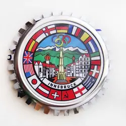 آرم فلزی کنگره ای جلو پنجره خودرو کد 0269 | زینو اسپرت