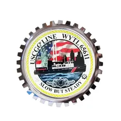 آرم فلزی کنگره ای جلو پنجره خودرو کد 0288 | زینو اسپرت