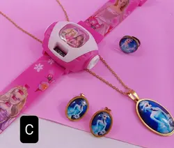 ست ساعت و سرویس دخترانه سیندرلا ۴۱۱۳۱۱