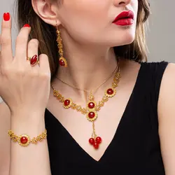 ست کامل عقیق دوبل ۴۱۱۲۶۷