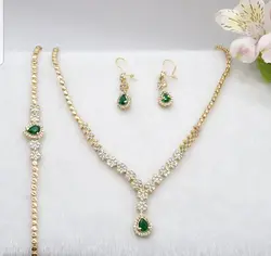 سرویس جواهری نگین سبز ۴۱۰۴۵