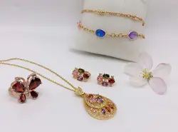 ست شاد پر نگین دخترانه