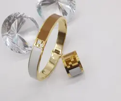 ست دستبند و انگشتر فندی