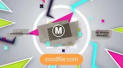 پروژه آماده افترافکت لوگو کاغذ