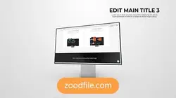 پروژه آماده افترافکت معرفی سایت وایت