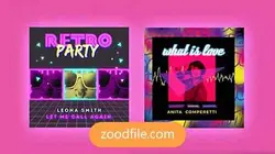 پروژه آماده افترافکت پست اینستاگرام اکولایزر